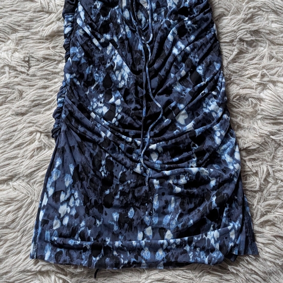 EUC Free People Take Me Away Midi Dress in Night Combo - Picture 11 of 15